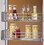 Hafele 545.60.165 Storage Tray, for Swing Pull-Out