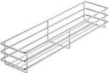 Hafele 545.60.253 Storage Basket, for 88 lbs. Weight Capacity Pantry Pull-Out and Base Pull-Out,Chrome, width: 320 mm (12 1/2")
