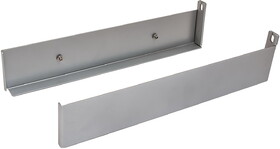 Hafele 546.04.902 Fineline&#153; Magic Corner Side Bracket Set,15 3/8" depth, steel, silver