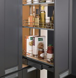 Hafele Dispensa Pull-Out Pantry Frame Full Extension 265 lbs. Weight Capacity