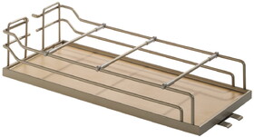 Hafele 546.63.878 Tray Set, Dispensa,For Pantry Pull-Out &amp; Base Pull-Out II, Champagne/Maple, width 4", 2 trays