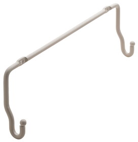 Hafele 547.42.991 Mounting Bracket, for Slanted Hook-On (Hangs on Tilt-Out Door),White powder-coated