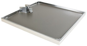 Hafele 549.60.264 Individual Adjustable Tray, for LAVIDO Pantry Pul-ut,450.00 mm,18",403.00 mm,Chrome/Anthracite,Chrome/Anthracite,15 3/4"