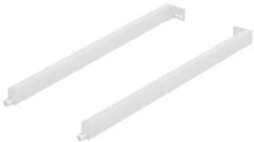 Hafele 551.60.728 Gallery Rail, Rectangular, H&#228;fele Matrix Box P,For gallery railing system, Length 650 mm (25 19/32"), white