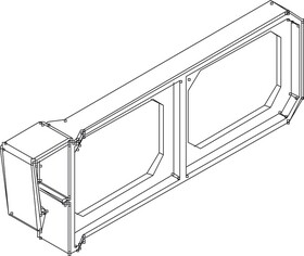 Hafele 552.31.780 Inner Divider, For Matrix Box Slim A30,White