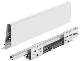 Hafele 552.04.756 Drawer Set, H&#228;fele Matrix Box S35, 120 mm Drawer Height,(21 5/8") 550 mm length; white