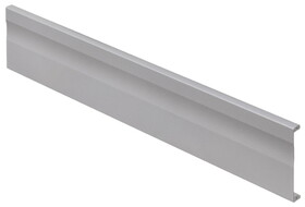 Hafele 553.61.811 Front Panel, H&#228;fele Matrix,Aluminum, Length: 488 mm (19 1/5"), champagne