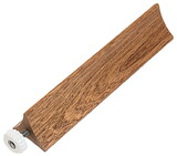 Hafele 556.87.290 Triangle Post,For Fineline Base Plate Mahogany