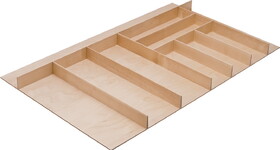 Hafele 556.87.904 Large Cutlery Tray, Fineline&#153;,Birch, 853 mm width