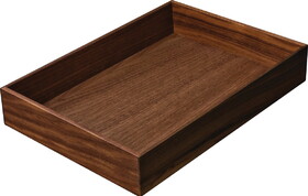 Hafele 556.88.721 Cutlery Box 2, Fineline&#153; Move, 211 x 300 x 49 mm,Walnut
