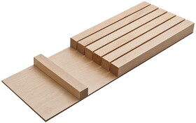 Hafele 556.91.940 Knife Holder Insert, for Fineline&#153; Cutlery Tray,Birch