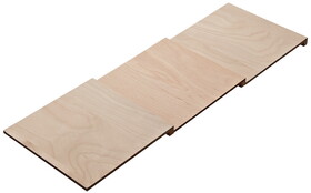 Hafele 556.91.980 Stepped Container Holder Insert, for Fineline&#153; Cutlery Tray,Birch