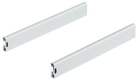 Hafele 558.15.702 Side Railing, for Zargen 6610, 6035, 6036, 6026, 6136, 6236,Grass, (13 3/4") 350 mm Length; Model 96128-05