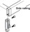 Hafele 558.17.411 Front Railing Clip, for Grass Zargen Drawer System, Price/Piece
