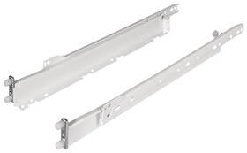 Hafele 558.26.835 Drawer Side Runner,Grass Zargen 6035 (Side Height:1 11/16") (13 3/4") 350 mm Length,Model 12120-04