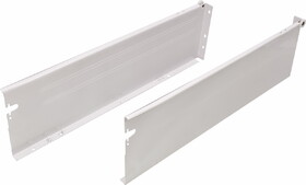 Hafele 558.56.775 Single-Wall Metal Drawer System, Supra 150 (Side Height: 6"),Length: 500 mm (20")