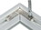 Hafele 563.25.910 Corner Connector, for Aluminum Door Frame Profiles, 2 Screws, Price/Piece