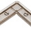 Hafele 563.25.912 Corner Connector, for Aluminum Door Frame Profiles, 4 Screws, Price/Piece