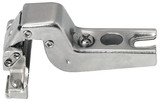 Hafele 563.25.942 Aluminum Frame Door Hinge, Häfele Metallamat A, inset mounting, opening angle 110°