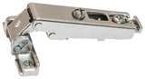 Hafele 563.25.945 Aluminum Frame Door Hinge, H-Series, 110° Opening Angle, Clip-On, Self Closing, Full Overlay