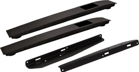 Hafele 630.45.324 Feet and Top Support Set, for AdjusTable System&#174; Conversion Table,For 30" deep tops, black RAL 9011