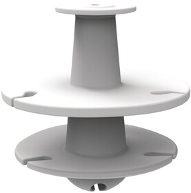Hafele 631.39.720 Wire Management Reel, Double-Deck,white