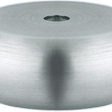 Hafele 634.21.011 Round Bun Foot, without height adjustment, for screw mounting