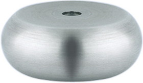 Hafele 634.21.011 Round Bun Foot, without height adjustment, for screw mounting