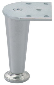 Hafele Furniture Foot, Aluminum, 100 mm (4")