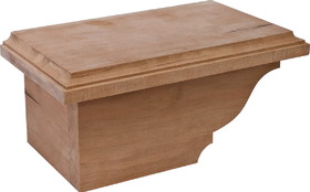 Hafele Cabinet Foot Traditional 4" x 4 7/8" x 8 1/2"