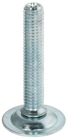 Hafele 637.03.009 Base Leveler,M10,Swiveling Steel,60 mm (2 3/8")
