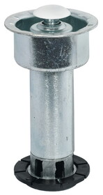 Hafele 637.19.219 Adjustment Foot,2-Part M10 Attachment Screw With Cap,100 mm (4")