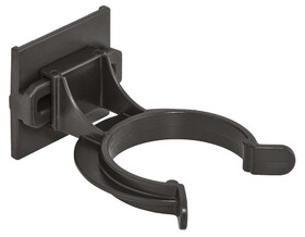 Hafele 637.38.354 Toe Kick Panel Clip, for H&#228;fele AXILO&#174; Cabinet Leveling System,with panel holder, plastic, black