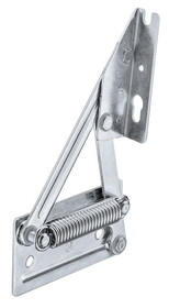 Hafele 643.01.525 Corner bench hinge,for Light-Weight Seat Tops,with Spring,For panel weight up to 12 kg,no separate hinge connection required