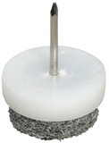 Hafele Furniture Glide, with Felt Pad, height 10 mm, Knock-in