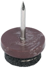 Hafele 650.21.121 Furniture Glide,With Felt Pad,Knock-In,9 mm &#216; 21 mm (7/8")