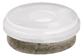 Hafele 650.24.040 Quickclick Glide,For Push Fitting &#216; 20-50 mm For Smooth,Sensitive Floors,E.G. Parquet,Laminate,Marble Flooring,&#216; 20 mm