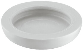 Hafele 650.24.062 Quickclick Slim Glide,Round,For Press Fitting &#216; 17 mm For Soft Floors,Dim. D:&#216; 17 mm