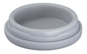 Hafele 650.24.364 Quickclick Glide,Round,For Press Fitting &#216; 20-50 mm For Soft Floors,Dim. D:&#216; 20 mm