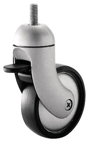 Hafele 663.22.211 Caster,M10 Stem,Load-Bearing Capacity 110 Lbs. Without Brake
