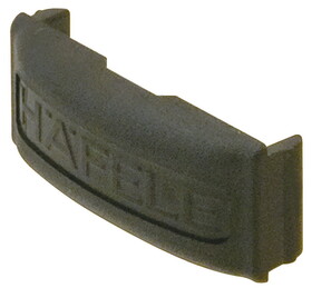 Hafele 792.02.349 Large Cover Cap,Secures the hook to the wall track allowing the hooks to be repositioned horizontally and covers the hole,Black