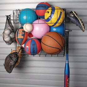 Hafele 792.13.080 Sports Accessory Rack, HandiACCESSORIES&#153;,HandiSOLUTIONS, HSSAR