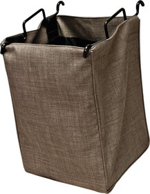 Hafele 807.77.442 Laundry Bag, TAG ENGAGE,Slate fabric, 18"