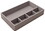 Hafele 811.03.530 Belt Tray, 4" Depth, Faux Suede, Price/Piece