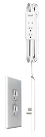 Hafele 822.09.421 Sleek Socket®, Häfele, 6 Outlet Power Strip with ...