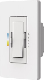 Hafele 833.03.066 DimTone Wall Switch, with Color Temperature and Dimming Control of Tunable White 3-Wire,White