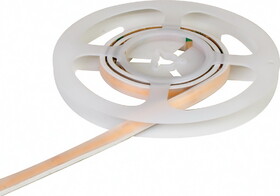 Hafele 833.02.197 LED 1200 COB Complete Strip, Monochrome, Medium Intensity, 12V,10 mm width (3/8"), 4000 K Cool white, 6 m length