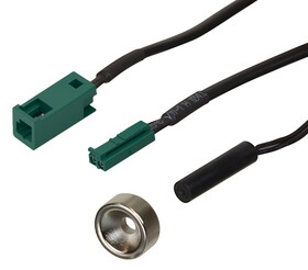 Hafele 833.05.856 Switch, with In-Line Lead Cable,For Interior Cabinet Lighting, In-line reed switch - 3-Wire tunable white, 24 V