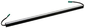 Hafele 833.70.914 Surface Mounted Light Bars, With Linkable Cable, 24 V, Profile 2103 with Loox LED 3045, 9" Length; 3000K warm white