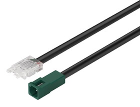 Hafele 833.75.752 Lead with Female Socket and Clip,H&#228;fele Loox5 for LED strip light, RGB, 10&nbsp;mm, 24 V, AWG 20, 100 mm